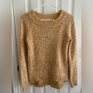 Loft yellow sweater small